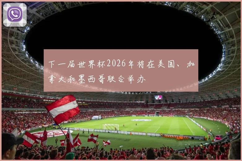 下一届世界杯2026年将在美国、加拿大和墨西哥联合举办